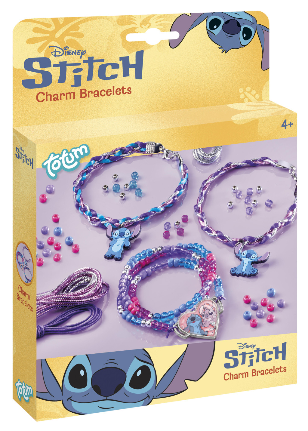 Disney Lilo and Stitch Purple charm käevõrude valmistamise komplekt – tootepilt
