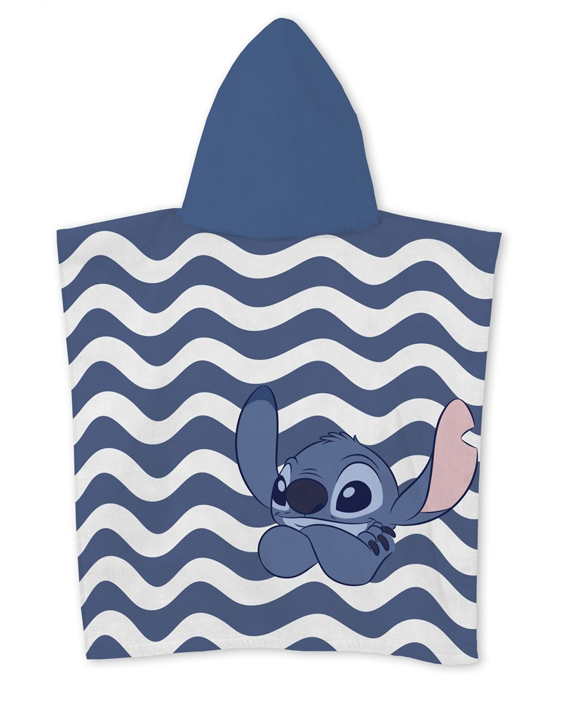 Disney Lilo and Stitch Relax laste rannapontšo 55×110 cm (kiiresti kuivav) – detailvaade 2