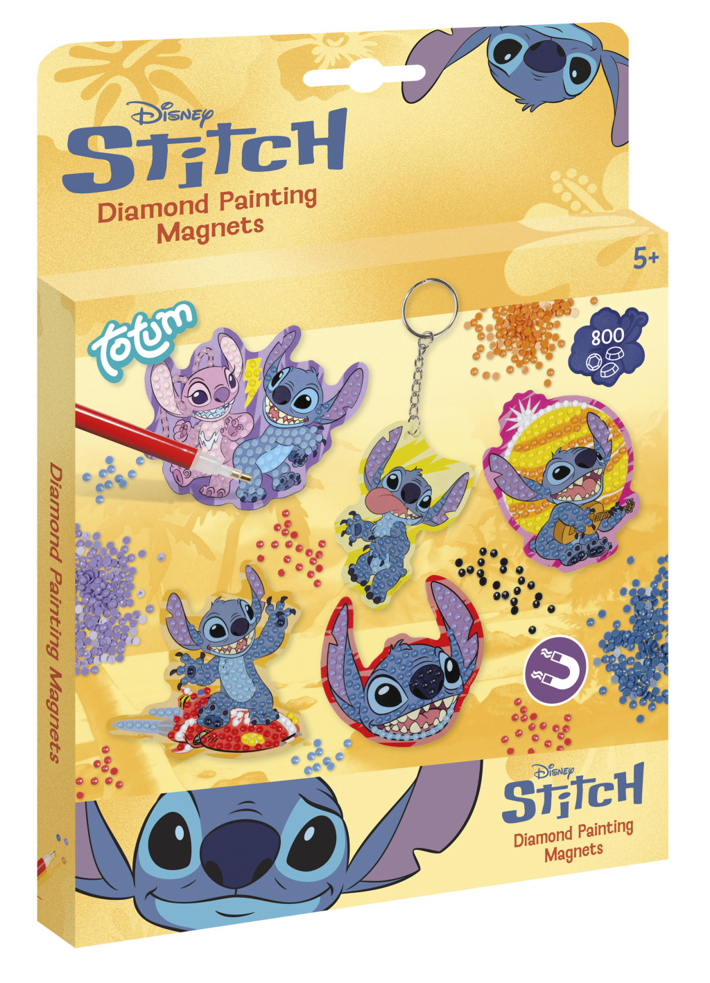 Disney Lilo and Stitch Surf diamond bead magnetic set – tootepilt