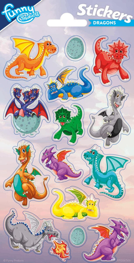Dragon Funny kleeps – tootepilt