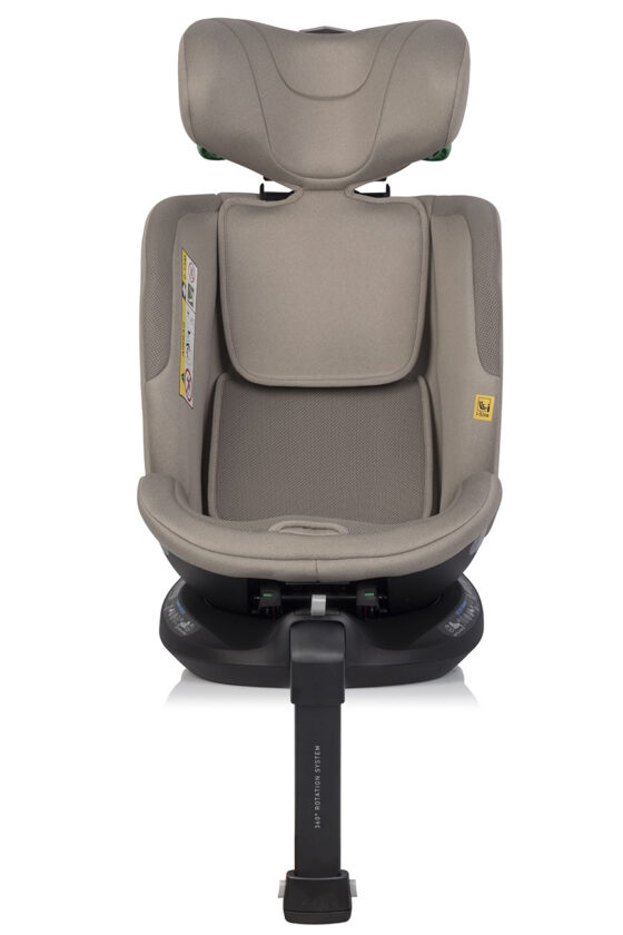 EasyGo BUZ XTD PRO ja BUZ PRO BODY turvatoolide komplekt ISOFIX-alusega, Taupe – foto 2