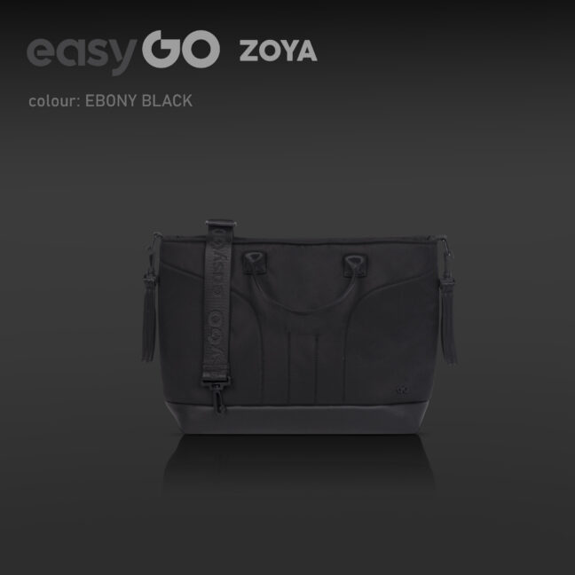 EasyGo Hero/Zoya vankrikott, must (Ebony Black)