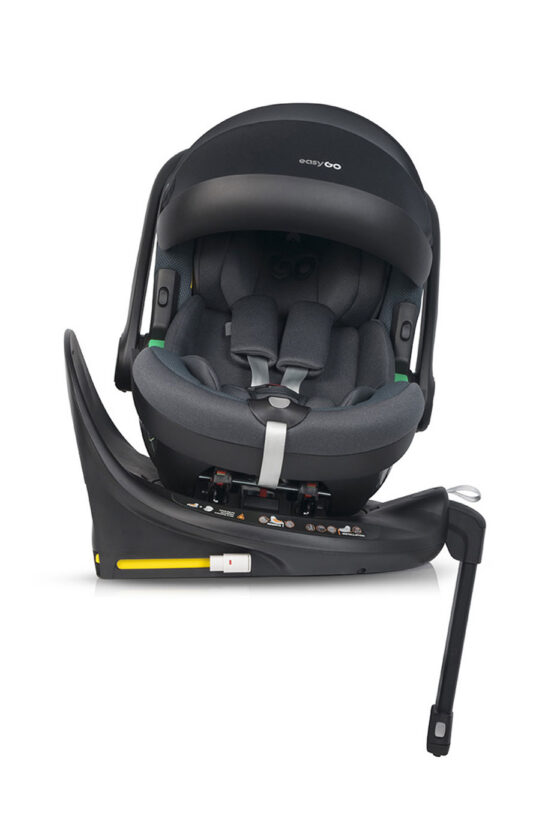 EasyGo Buz Pro i-Size turvahäll ISOFIX-alusega, Granito