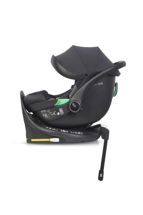 EasyGo Buz Pro i-Size turvahäll ISOFIX-alusega, Ink