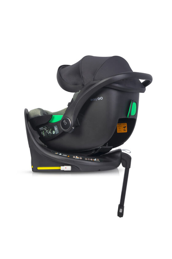 EasyGo Buz Pro i-Size turvahäll ISOFIX-alusega, Greener – foto 2