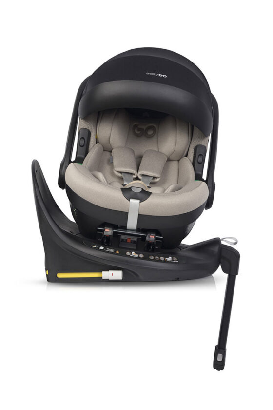 EasyGo Buz Pro i-Size turvahäll ISOFIX-alusega, Taupe