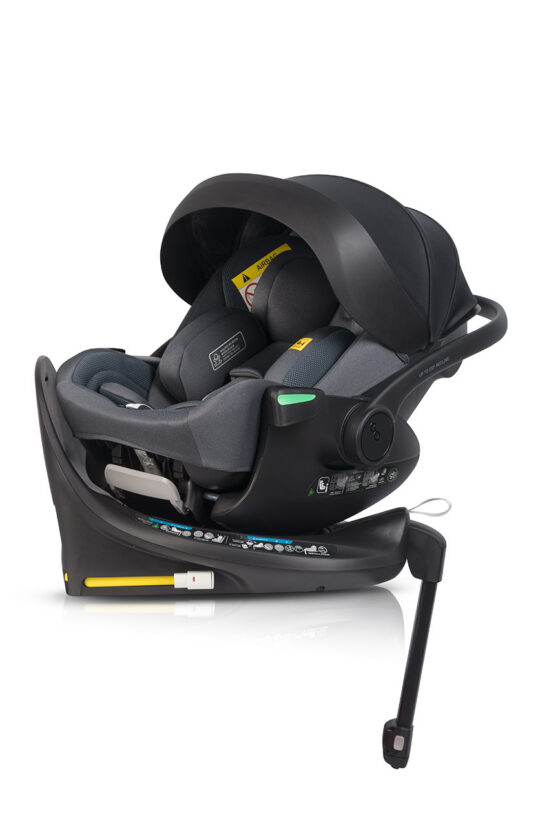 EasyGo Buz XTD Pro i-Size turvahäll ISOFIX-alusega, Granito