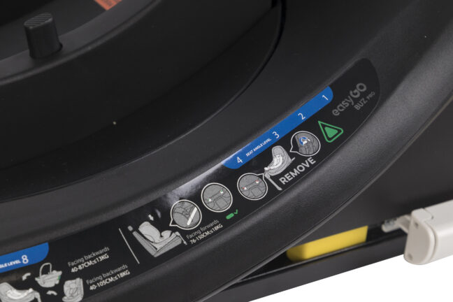 EasyGo Buz XTD Pro i-Size turvahäll ISOFIX-alusega, Granito – foto 2