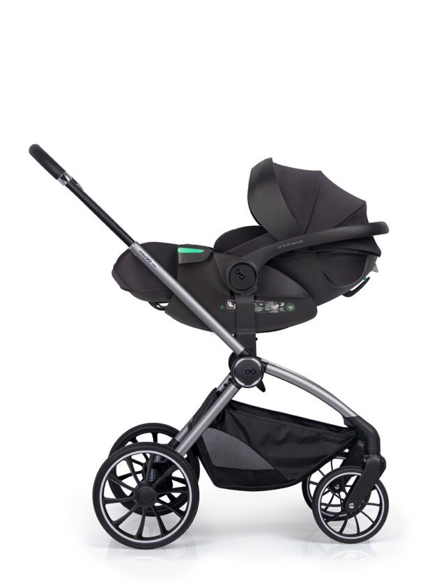 EasyGo Buz XTD Pro i-Size turvahäll ISOFIX-alusega, Ink