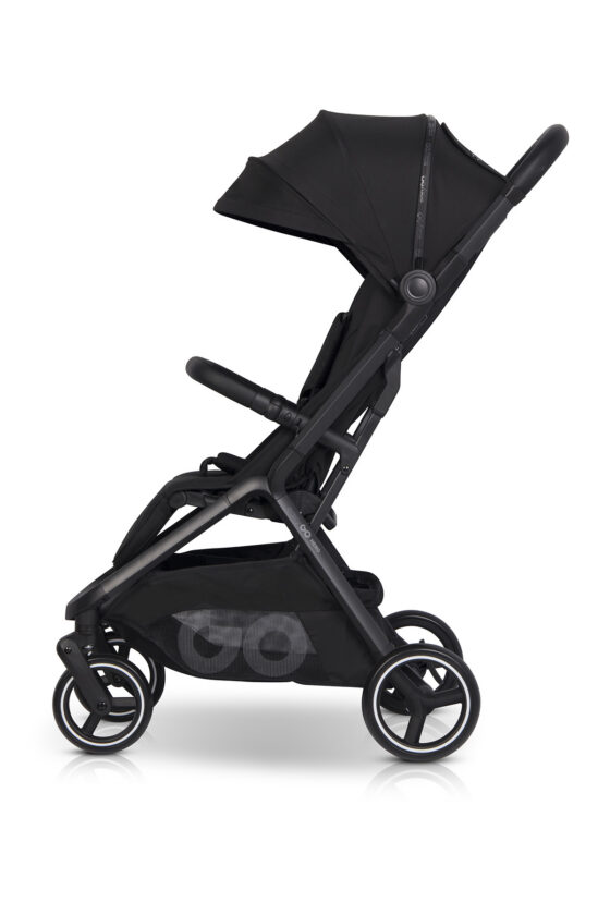 EasyGo Hero jalutuskäru, must (Ebony Black)