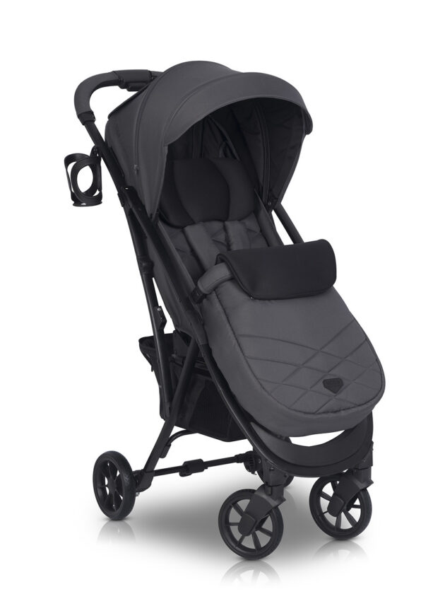 Euro-Cart Volt Black Edition jalutuskäru, Iron – foto 2