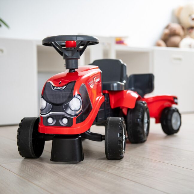 FALK Case IH punane tõukeauto haagise ja tarvikutega, alates 12 kuust – toote pilt 3