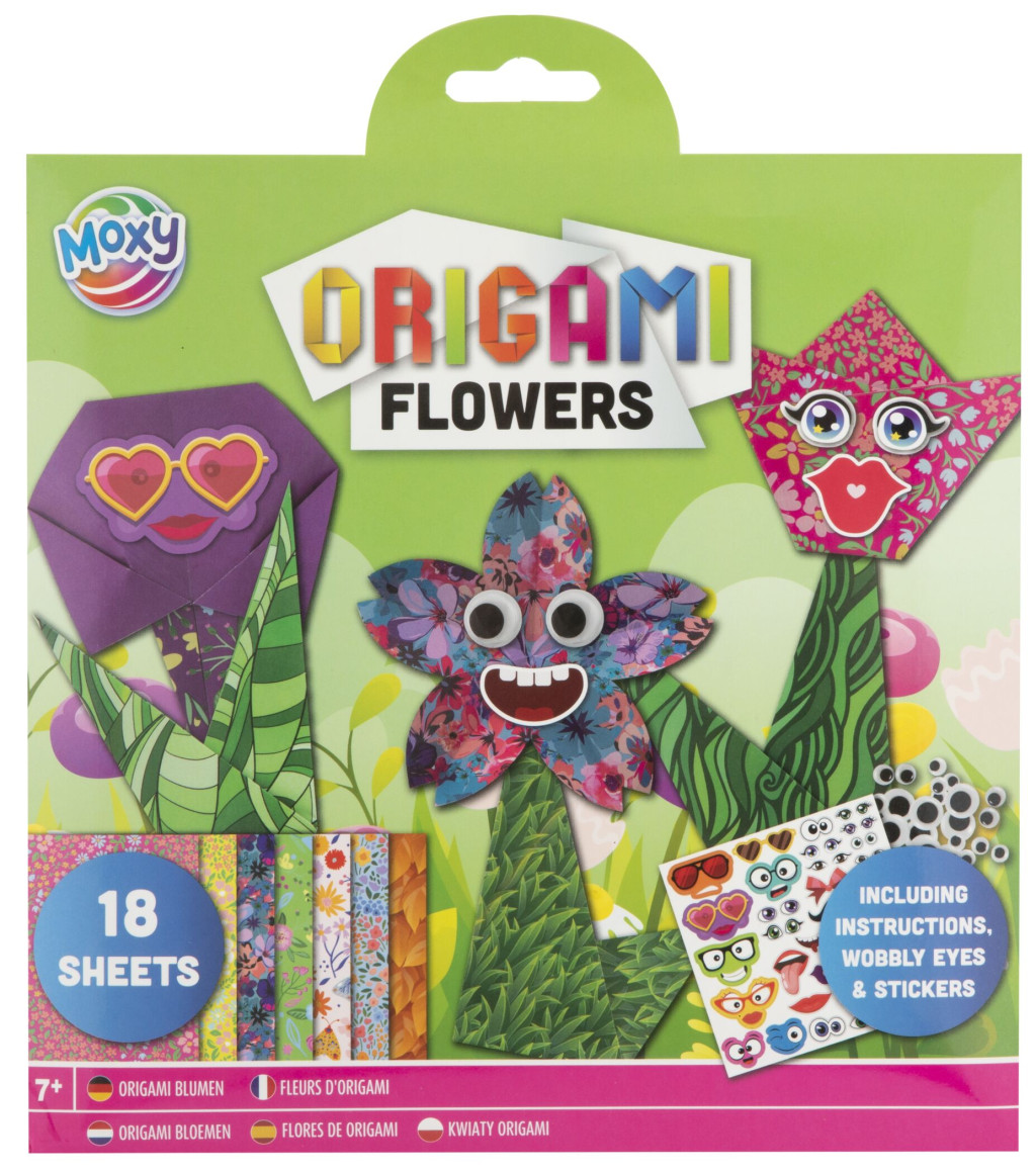Flowers origami flowers with accessories – tootepilt