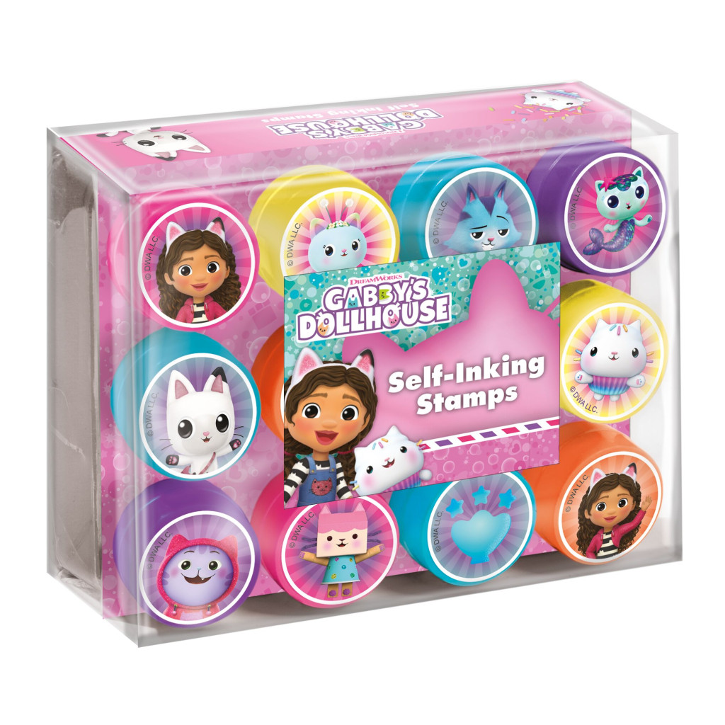 Gabby's Dollhouse Cats templikomplekt of 12-osaline – tootepilt
