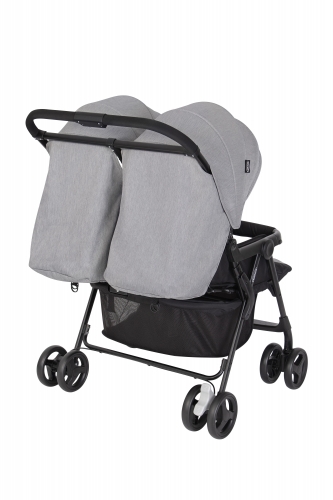 Graco DuoRider kaksikute jalutuskäru, Steeple Gray – foto 2