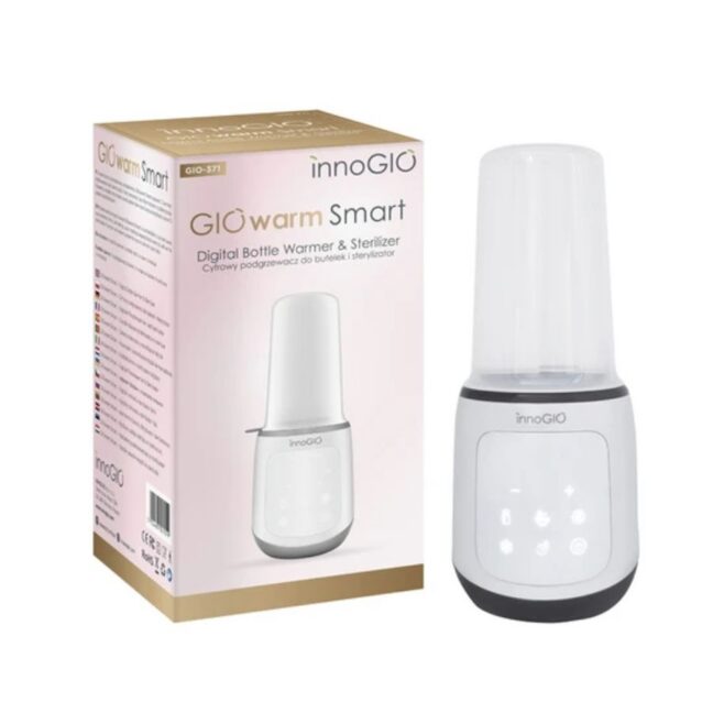 InnoGIO GIOwarm Smart digitaalne pudelisoojendaja ja sterilisaator