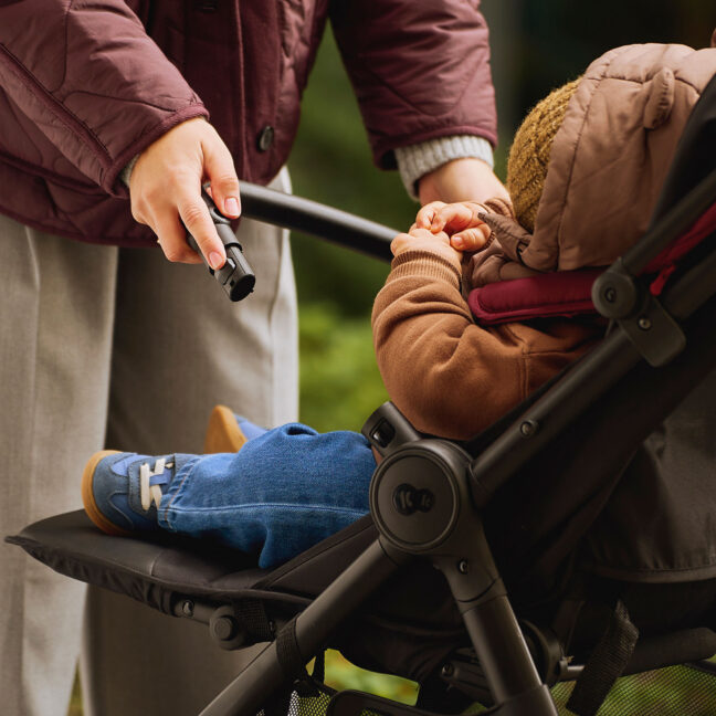 Kinderkraft GRANDE 2 jalutuskäru, beež – foto 2