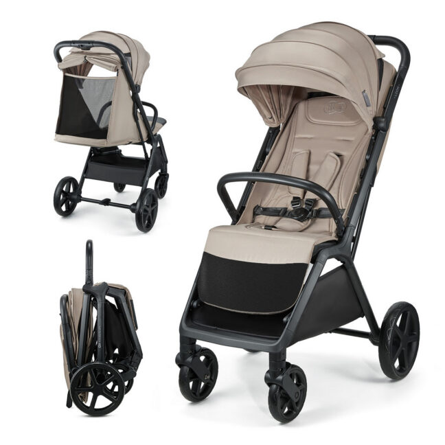 Kinderkraft LOOM jalutuskäru, beež – foto 2