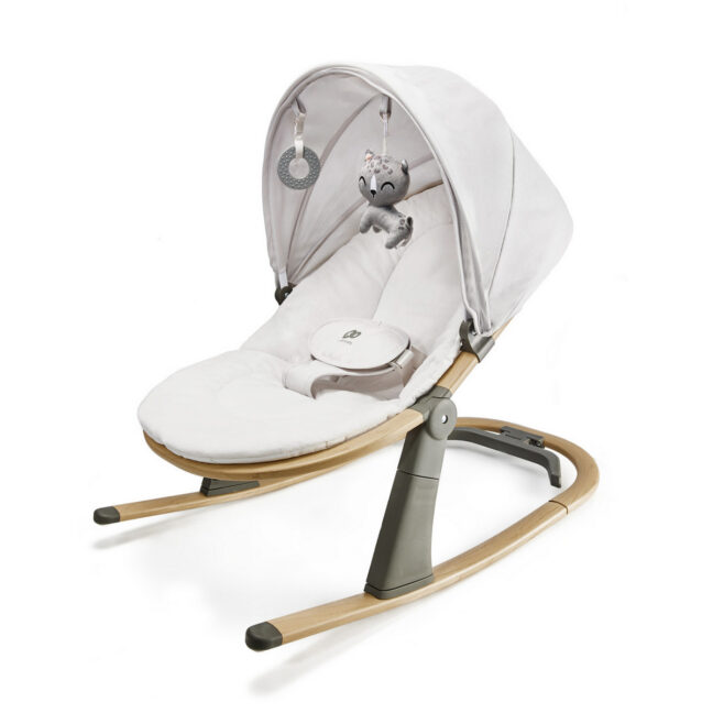 Kinderkraft ELSU 2in1 lamamistool-kiik varikatuse ja putukavõrguga – foto 2