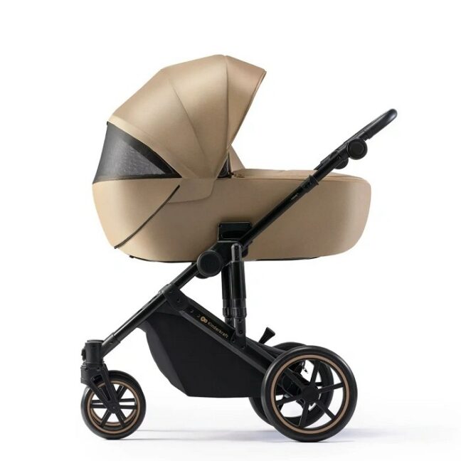 Kinderkraft PRIME 2 3-in-1 vankrikomplekt MINK PRO turvahälliga, beež