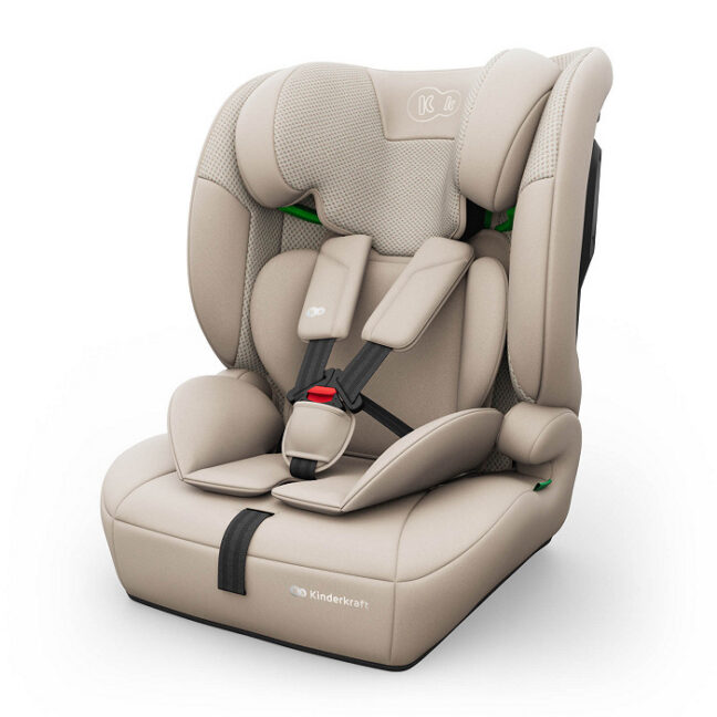 Kinderkraft COMFORT UP 2 PLUS i-Size turvatool 76–150 cm, beež – foto 2