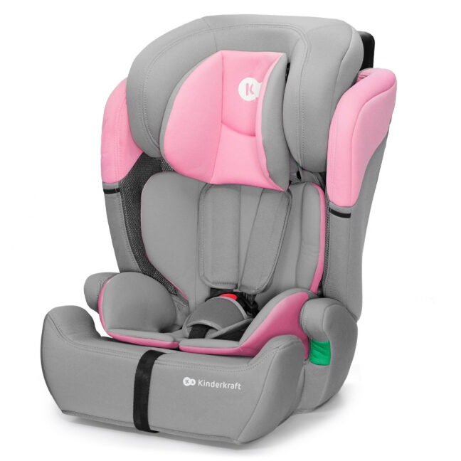 Kinderkraft COMFORT UP i-Size turvatool 76–150 cm, roosa – foto 2