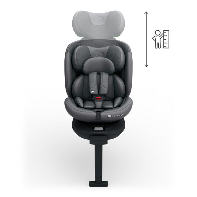 KINDERKRAFT turvatool I-360 2 PLUS i-Size hall – detailvaade 2