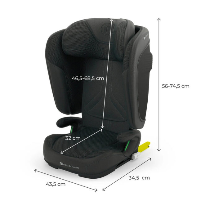 KINDERKRAFT turvatool UNITY 2 I-Size must – detailvaade 2