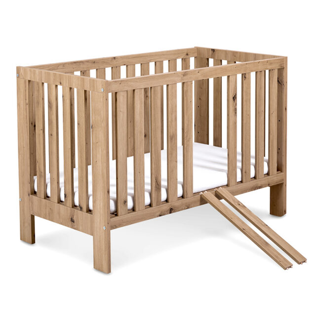 KLUPŚ beebivoodi AMELIA II dąb 120x60 – detailvaade 2