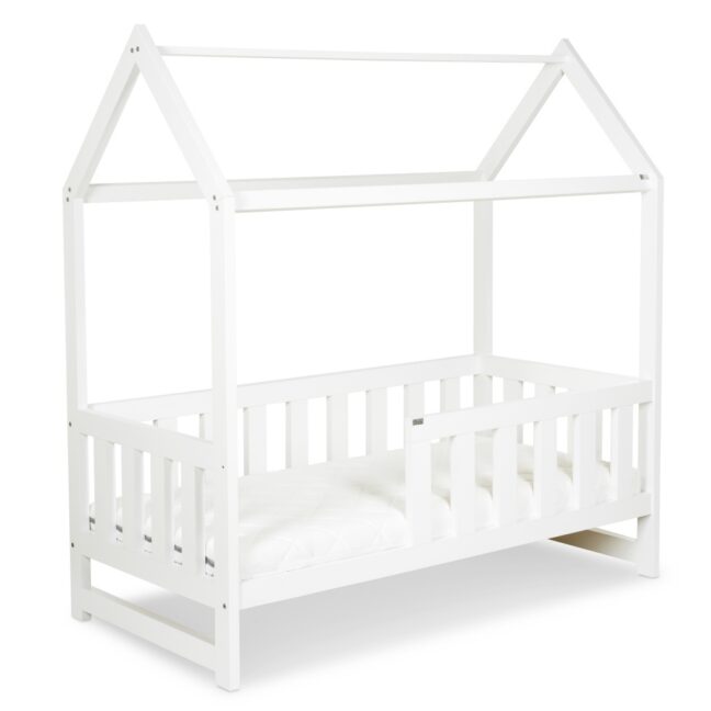 KLUPŚ voodi-domek 160x80 LIV biel – detailvaade 2