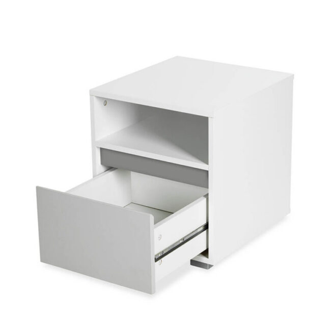 Klupś DALIA öökapp, valge-hall – foto 2