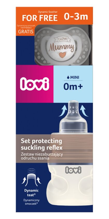 Lovi Love Mummy komplekt 150 ml lutipudeli ja lutiga
