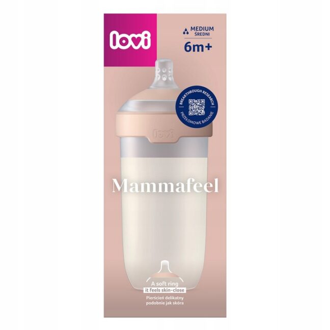 Lovi Mammafeel 330 ml lutipudel dünaamilise silikoonlutiga