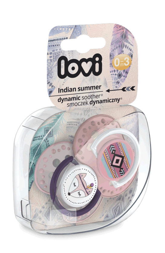 LOVI 22/855 lutt silikonowy dynamiczny 0-3m 2szt Indian Summer Girl – tootepilt