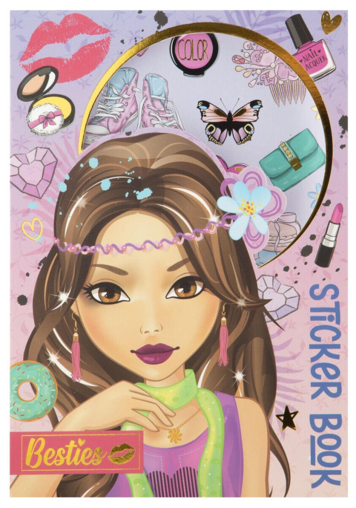 Make Up Girls' kleepsualbum with 8 Sheets – tootepilt