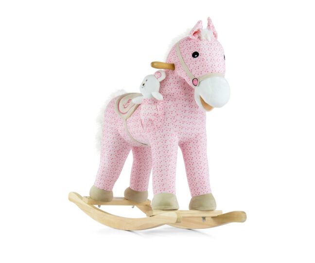 Milly Mally Pony Pink kiikhobu helidega, roosa