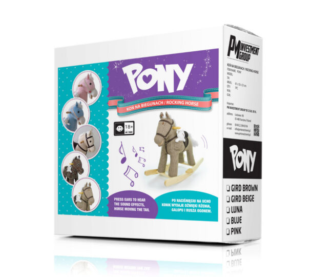 Milly Mally Pony Bruno kiikhobu helidega
