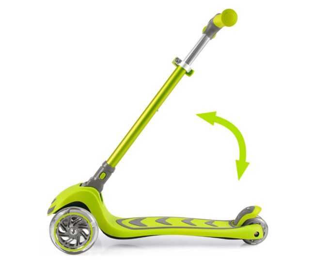 MILLY MALLY 3001 tõukeratas SCOOTER Boogie roheline – detailvaade 2