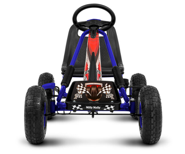 MILLY MALLY 3170 Gokart na pedały Thor sinine – detailvaade 2