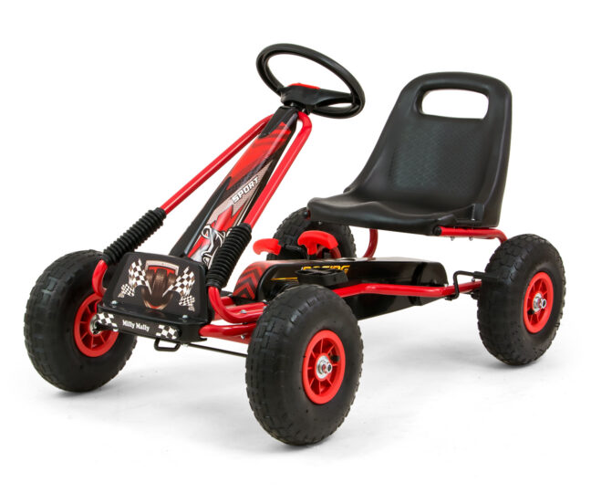 MILLY MALLY 3171 Gokart na pedały Thor punane – tootepilt
