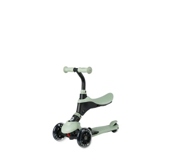 MILLY MALLY 5691 Qplay tõukeratas Sema Pro 3w1 roheline – tootepilt