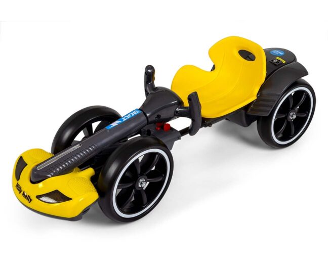 MILLY MALLY 6841 Pojazd na akumulator Gokart Bolt Yellow (akumulator 6) – detailvaade 2