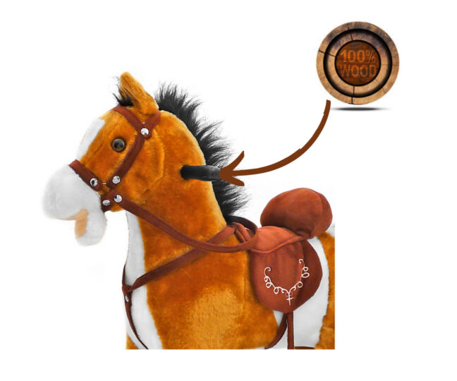 MILLY MALLY Koń MUSTANG Light pruun – tootepilt