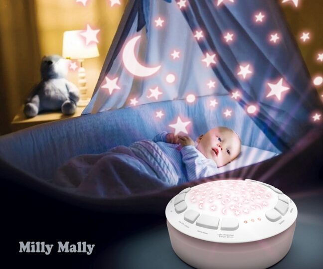 MILLY MALLY mänguasi pluszowa z projektorem Milly Bear roosa – tootepilt
