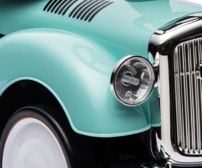 MILLY MALLY Pojazd Royce mündiroheline – detailvaade 2