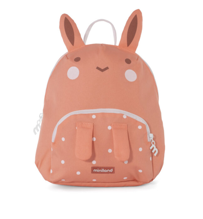 Miniland Ecothermibag Kid Bunny termoseljakott, oranž