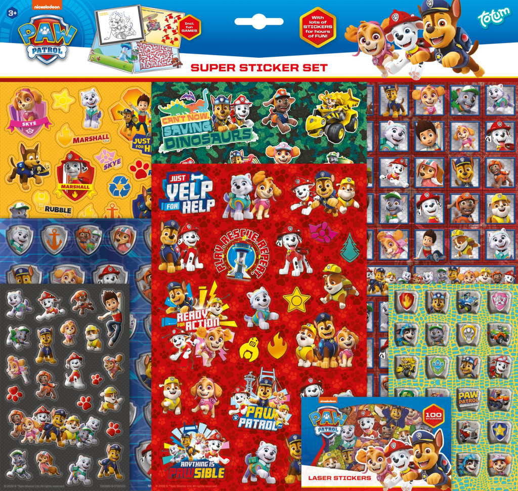 Paw Patrol Rescue Repeat Super kleepsukomplekt mänguga – tootepilt