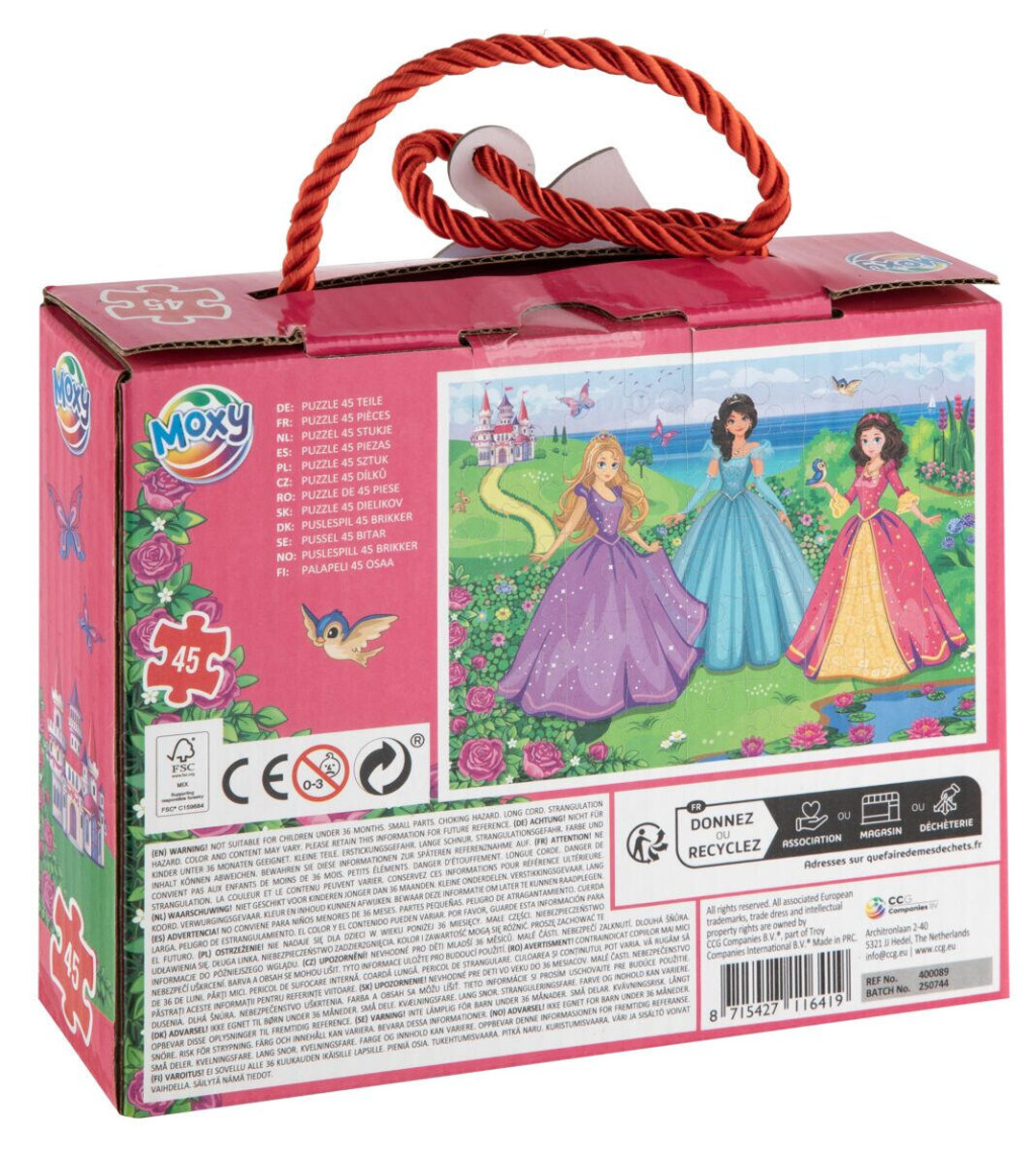 Princess Garden 45-osaline pusle – detailvaade 2