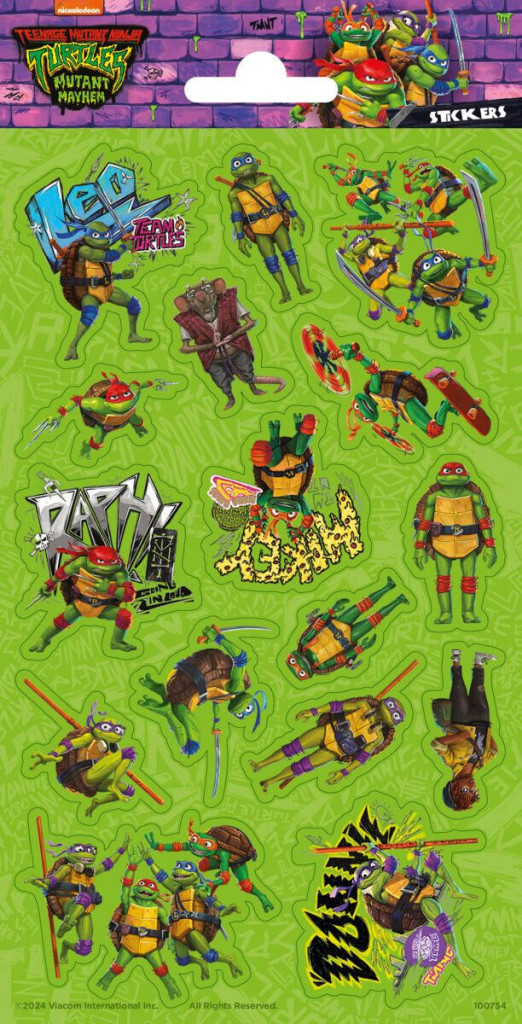 Teenage Mutant Ninja Turtles Team kleeps – tootepilt