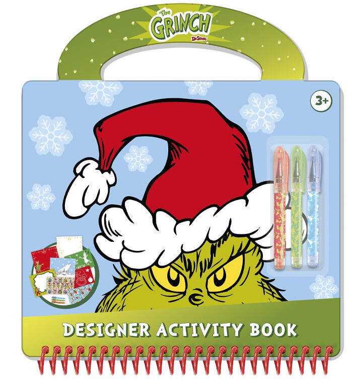 The Grinch Dr Seuss activity set – tootepilt